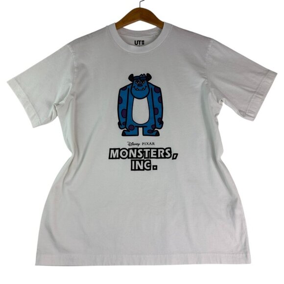 Uniqlo UT x Pixar Tops - Pixar Monsters Inc Graphic T-Shirt Women’s M White Short Sleeve Cotton Tee